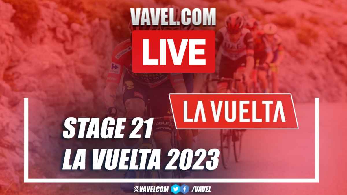 Highlights and best moments La Vuelta 2023 stage 21 between Hipódromo de la Zarzuela and Madrid 09/17/2023