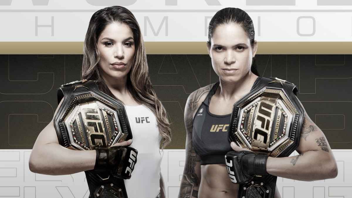 Amanda nunes sales ao vivo