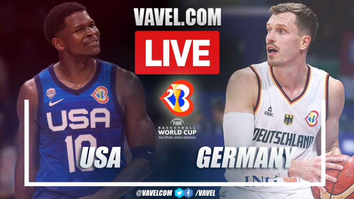 Highlights and points USA 111-113 Germany in 2023 FIBA World Cup 09/08/2023