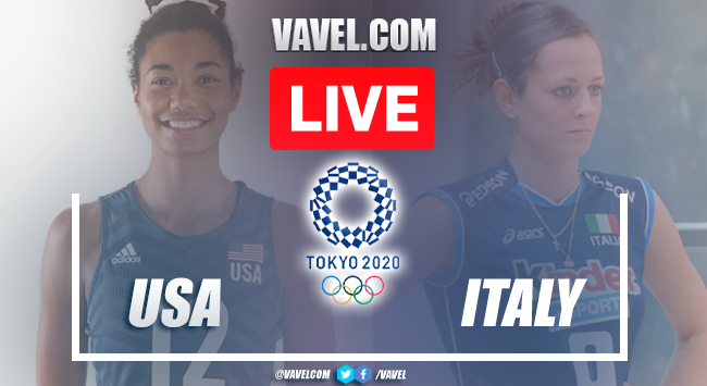 Highlights And Best Moments Usa 3 2 Italy In Volleyball In Tokyo 08 02 21 Vavel Usa