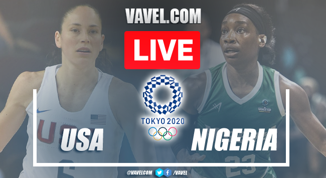 Highlights And Best Moments Usa 71 Nigeria In Basketball Tokio 07 28 21 Vavel Usa