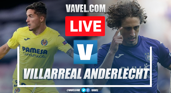 Villarreal settle for first leg draw with Anderlecht in rain