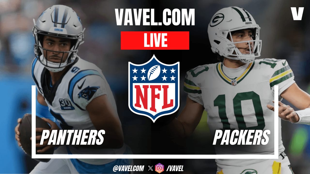 Carolina Panthers vs Green Bay Packers LIVE Score Updates in NFL Regular Season Match