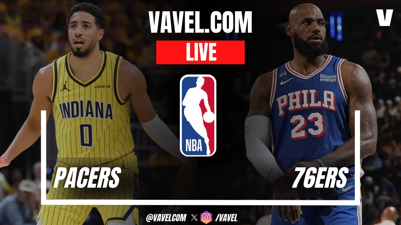 Indiana Pacers vs Philadelphia 76ers LIVE Score Updates in NBA Match