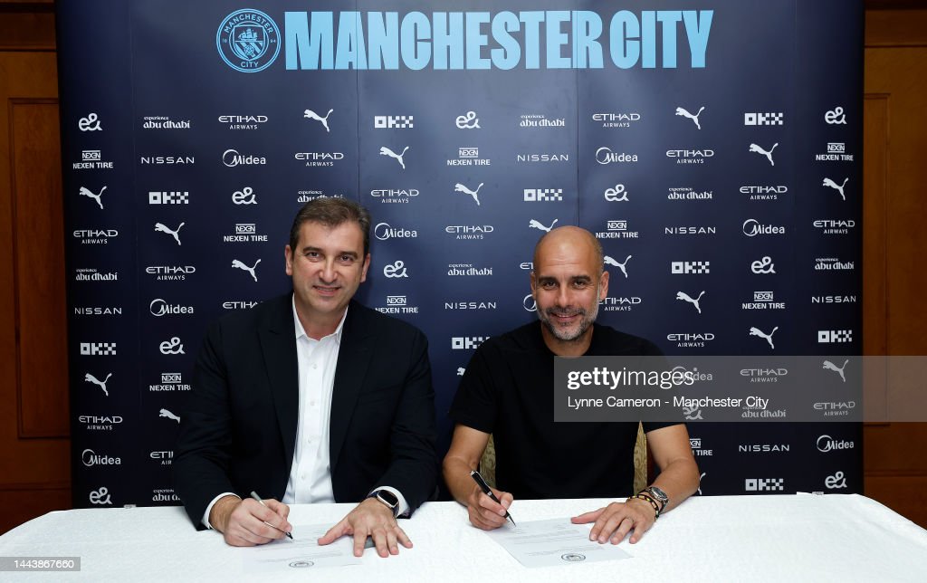 Pep Guardiola extends Manchester City stay until 2025