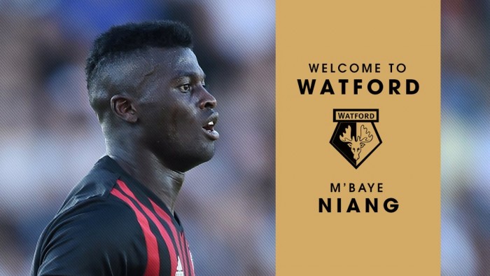 UFFICIALE - Milan, ceduto Niang al Watford a titolo temporaneo con diritto di riscatto