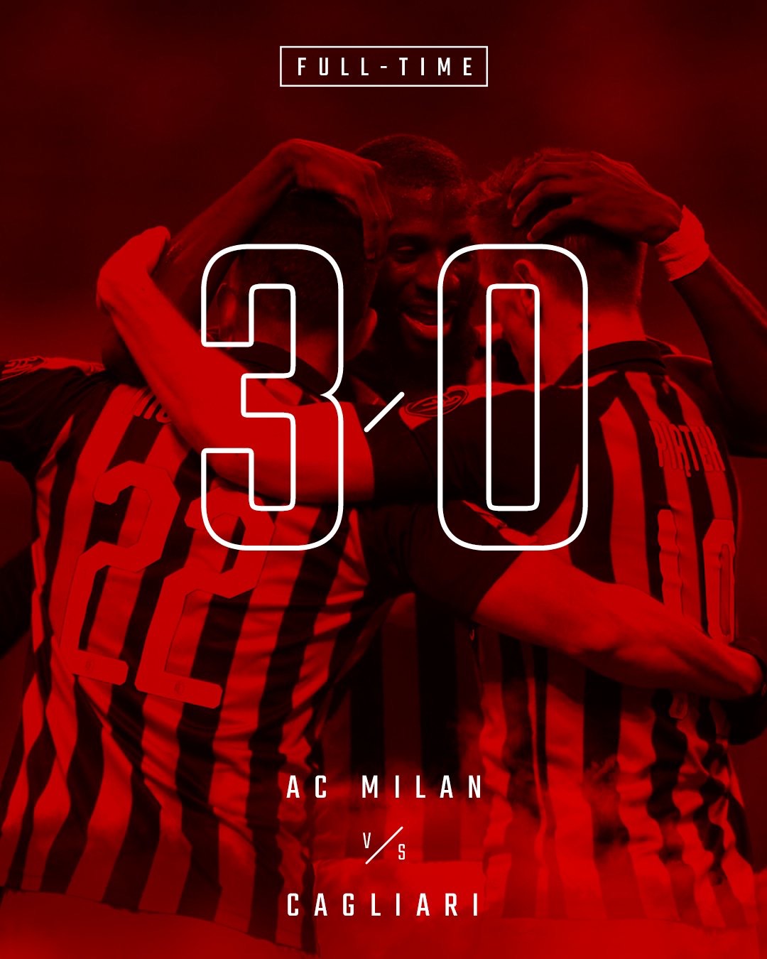 Serie A - Tris al Cagliari: il Milan vince 3-0 e torna al quarto posto