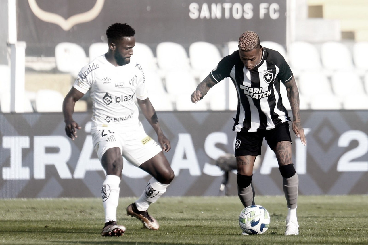 Santos perde para o Botafogo-SP na Vila Belmiro e segue sem gol ou