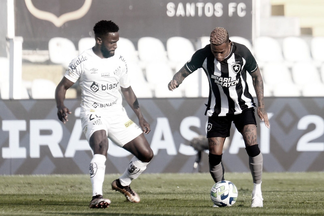 Santos emplaca cinco partidas sem perder no Brasileirão e chega