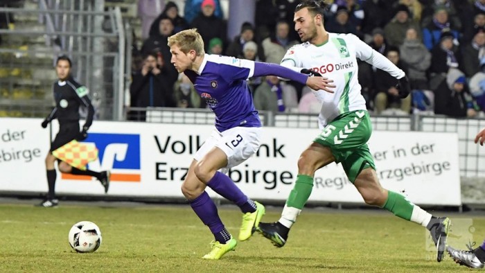 Erzgebirge Aue 0-0 SpVgg Greuther Fürth: Violas miss chance to move out of bottom three