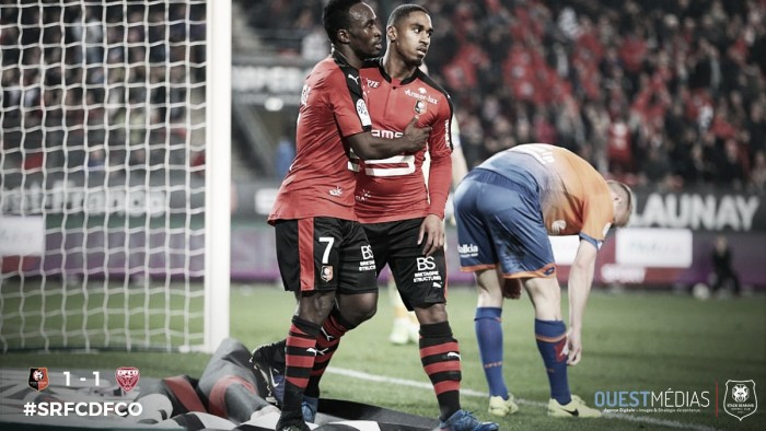 Stade Rennais 1-1 Dijon FCO: Another day, another draw for hosts