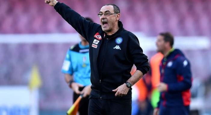 Il Napoli vince in casa contro il Crotone, Sarri: "Non era scontato il successo"