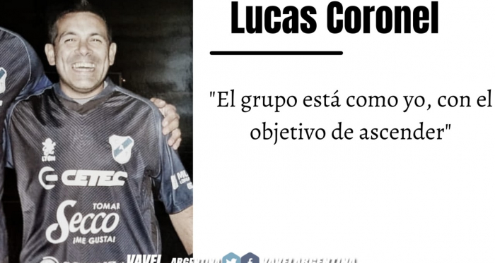 Lucas Coronel: ''Tengo un sentido de pertenencia con el club''
