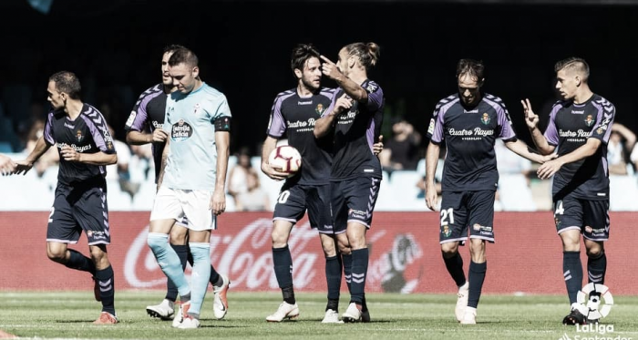 El Real Valladolid está en una buena racha de resultados. | Foto: LaLigaSantander