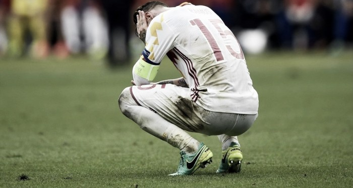 Eurocopa en blanco: Ramos fracasa con España