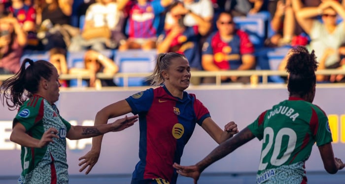 El Granada Femenino se ve arrollado por el Barcelona