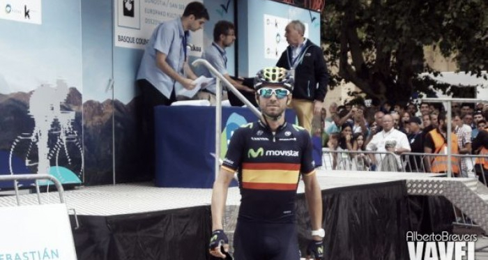 Alejandro Valverde: &quot;Veremos cómo se afronta el ascenso al Aspin&quot;