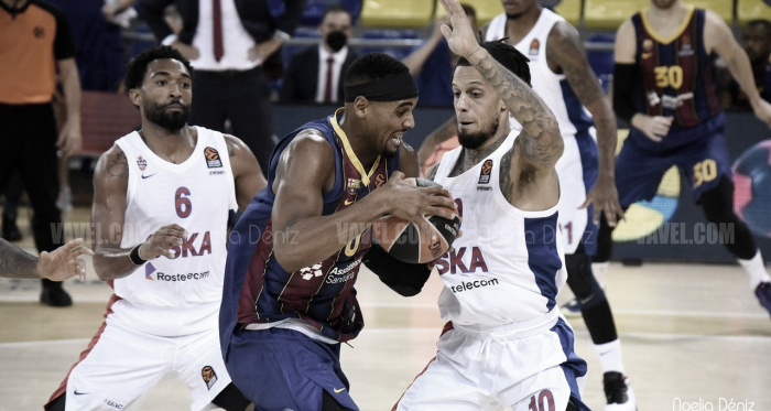 El Barça se impone al vigente campeón en el debut europeo (76-66)