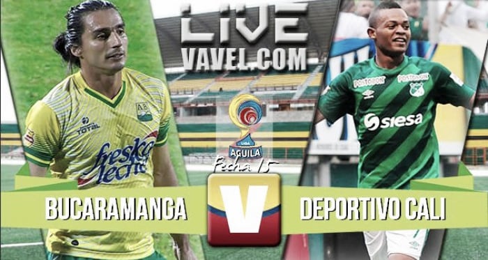 Atlético Bucaramanga igualó 1-1 con el Deportivo Cali y clasificó a las semifinales de la Liga Águila 2016-II