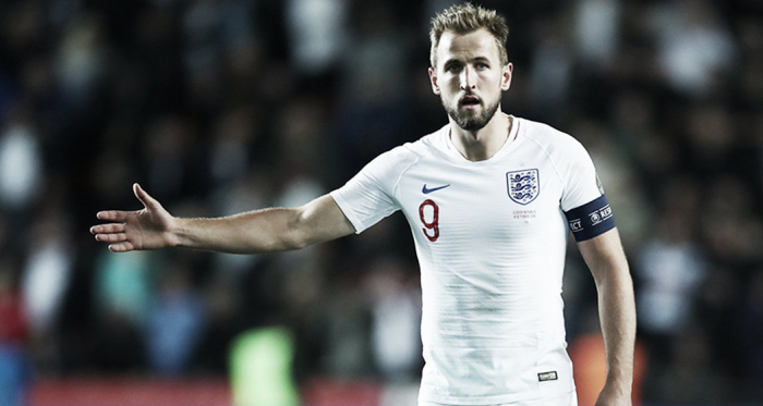 Harry Kane en un partido con Inglaterra | www.thefa.com