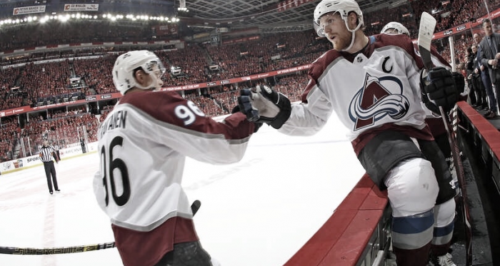 Landeskog y Rantanen letales para Calgary Foto Gerry Thomas/Getty Images