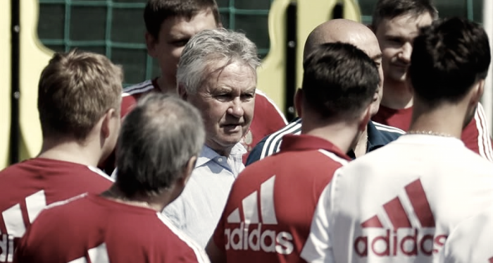 Hiddink: "España va a crecer durante el torneo"