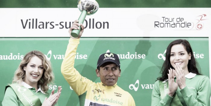 Nairo, campeón del Tour de Romandia