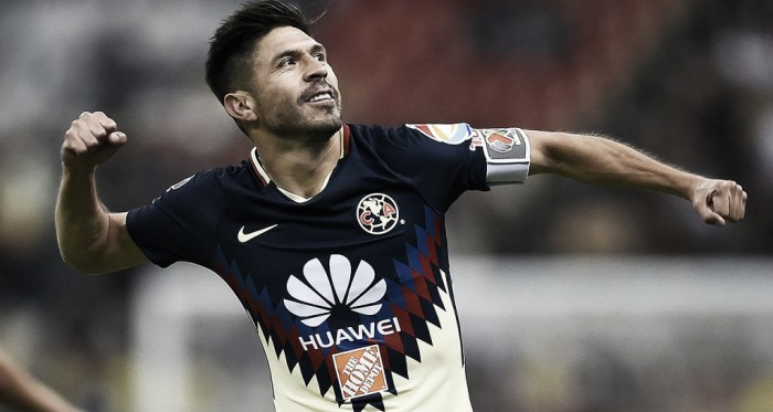 Cada vez que Oribe Peralta marca en un Clásico, las Águilas salen invictas (Foto: Fox Deportes)