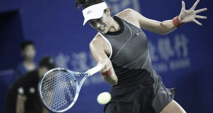 Muguruza firma un buen comienzo en Wuhan