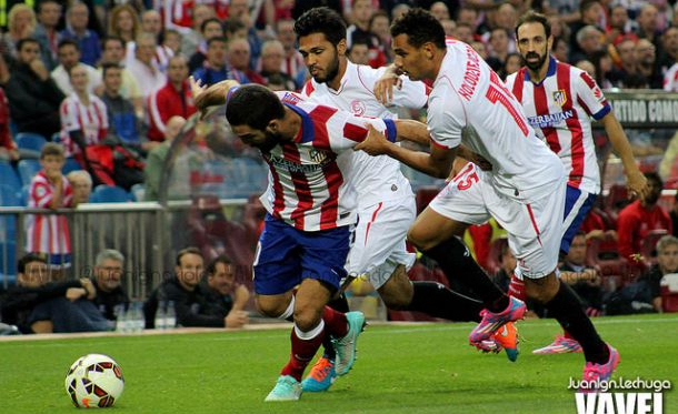 El Atlético pasa por encima del Sevilla