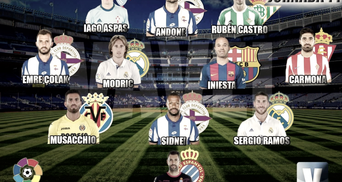 Once de Oro Vavel: 14ª jornada de La Liga