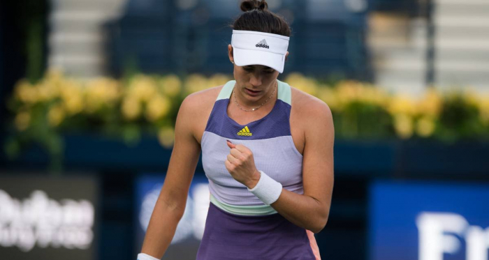 WTA Doha: Garbine Muguruza wins thriller against Daria Kasatkina