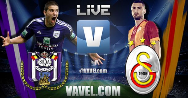 LIVE Ligue des Champions: Anderlecht - Galatasaray en direct