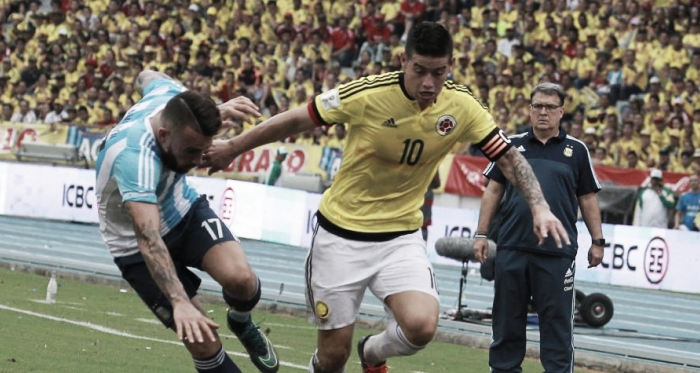 Octava fecha de eliminatoria: Argentina - Colombia