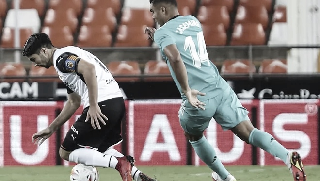 Batalla campal en Mestalla