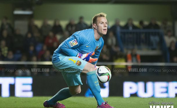 Ter Stegen: jugando en casa