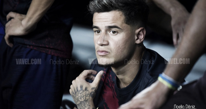 Philippe Coutinho estuvo pensativo durante la última edición del Trofeo Joan Gamper | Foto de Noelia Déniz, VAVEL
