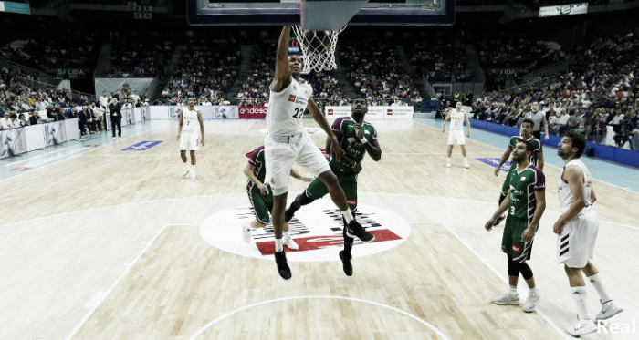 Tavares, durante el partido | Foto: Real Madrid