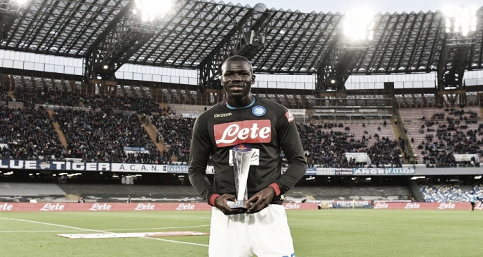 O defensor está na seleção do Campeonato Italiano desde 2015 (Foto: Divulgação/Napoli)