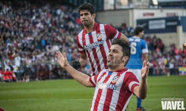 Diego Costa y David Villa: eficacia letal