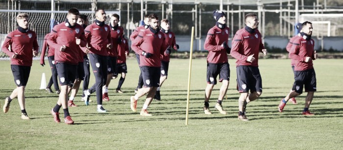 Una foto dalla seduta d'allenamento del Cagliari di ieri. | cagliaricalcio.com