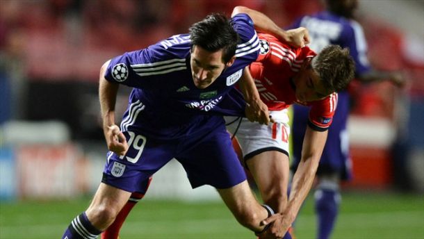 Resultado Anderlecht - Olympiacos en Champions League 2014 (0-3)