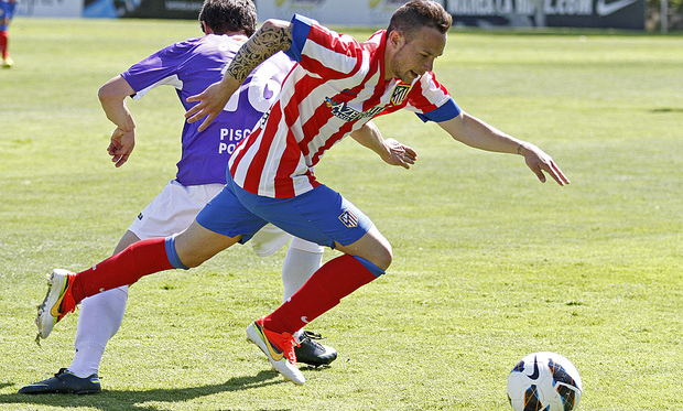 El Atlético B cae ante el CD Guadalajara en un amistoso