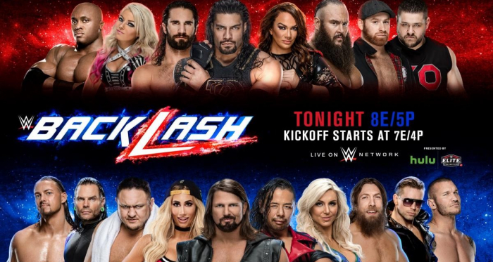 WWE Backlash starts 8PM EST / 5PM PT | Photo Credit: WWE.com