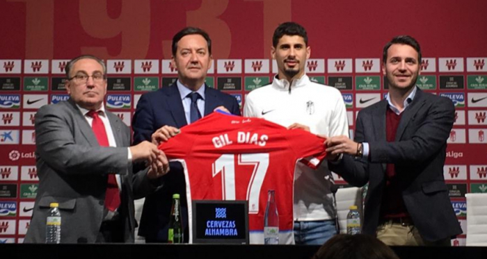 Gil Dias: "El Granada es como una familia y ya me siento parte de ella"