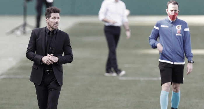 Simeone: "Iremos partido a partido como hasta el momento"