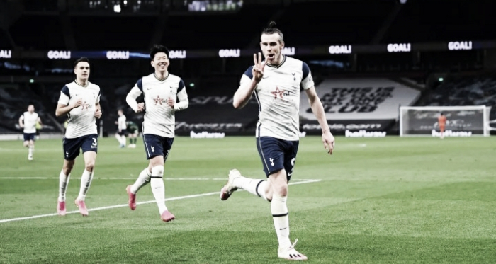 Com hat-trick de Bale e golaço de Son, Tottenham goleia Sheffield