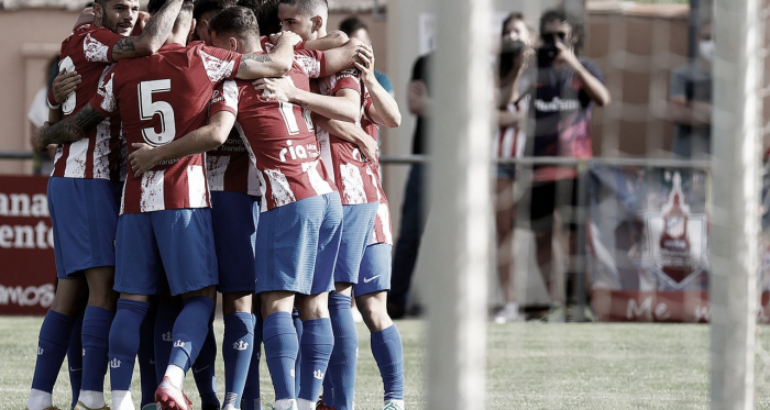 El Atlético de Madrid consiguió la primera victoria de la pretemporada