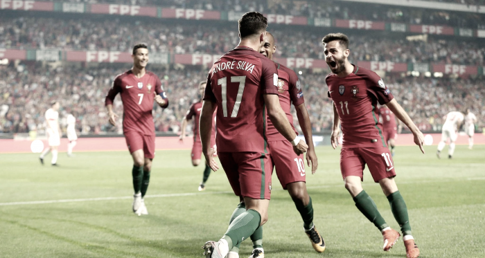 Portugal já está no Mundial da Rússia // Foto: Facebook Seleções de Portugal