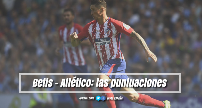 Betis - Atlético de Madrid: puntuaciones del Atleti, jornada 15 de la Liga Santander
